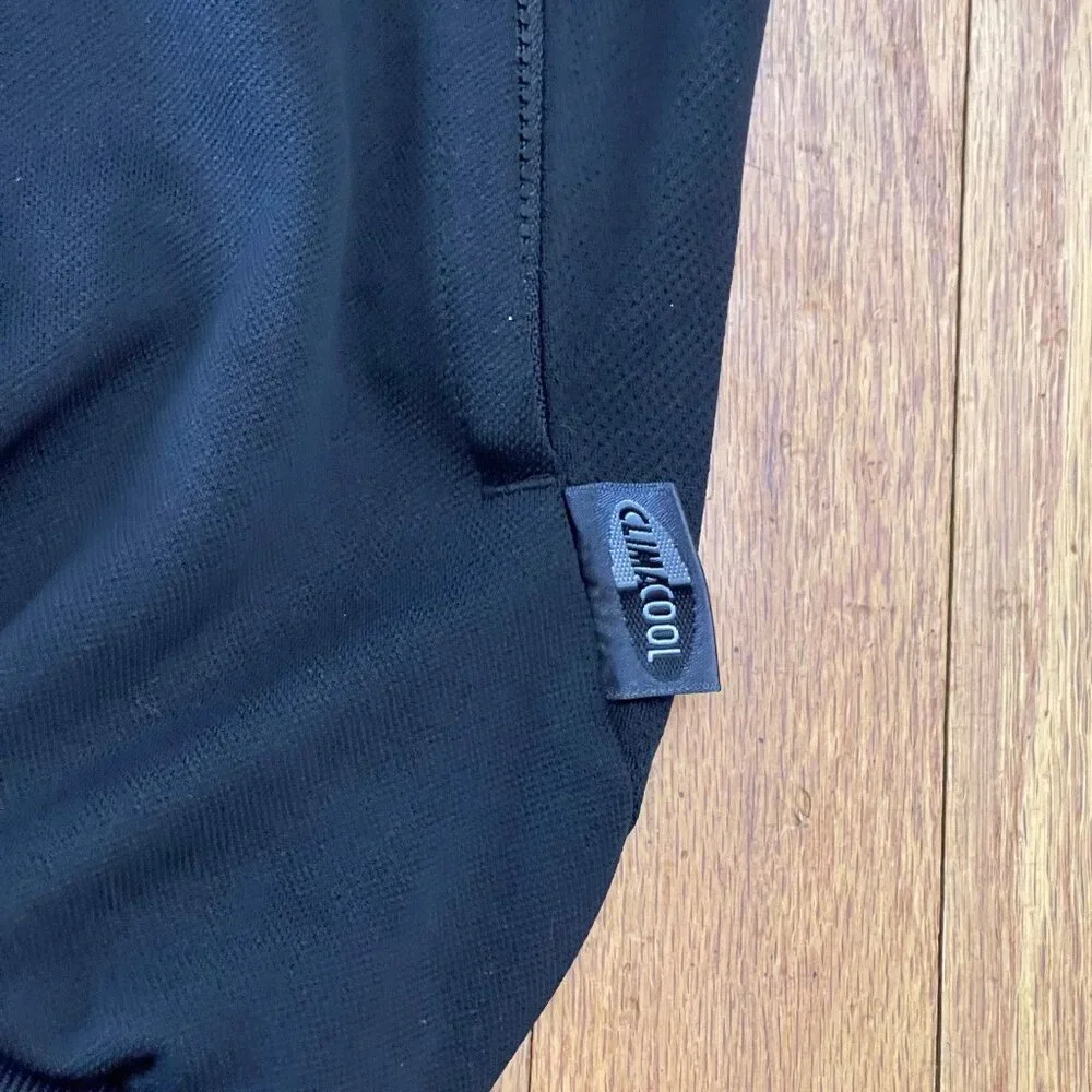 VTG adidas 3 Stripes Track Jacket Size Medium M Blue Black AAL001 Y2K